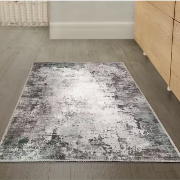Harmony Gray Doormat 2 ft. x 3 ft. Indoor Machine Washable Scatter Rug - Picture 2 of 3